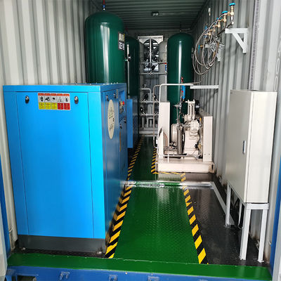 Titik embun nitrogen ≤-40C Psa Generator gas nitrogen 0.2kw 220v 50Hz Kontrol catu daya