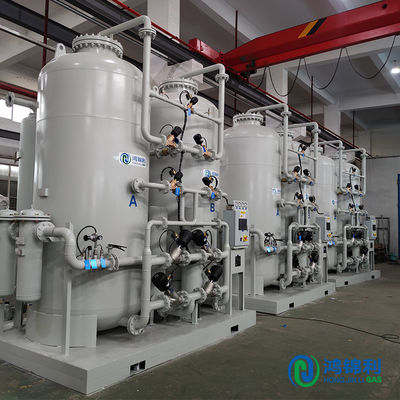kemurnian nitrogen 95%-99,999% PSA Generator nitrogen Titik embun nitrogen ≤-40C Tekanan atmosfer